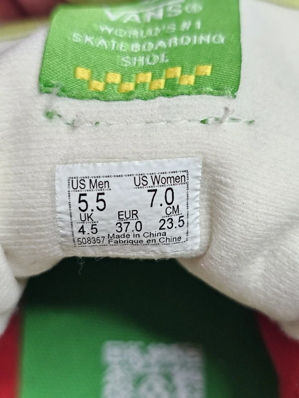Vans brand sesame